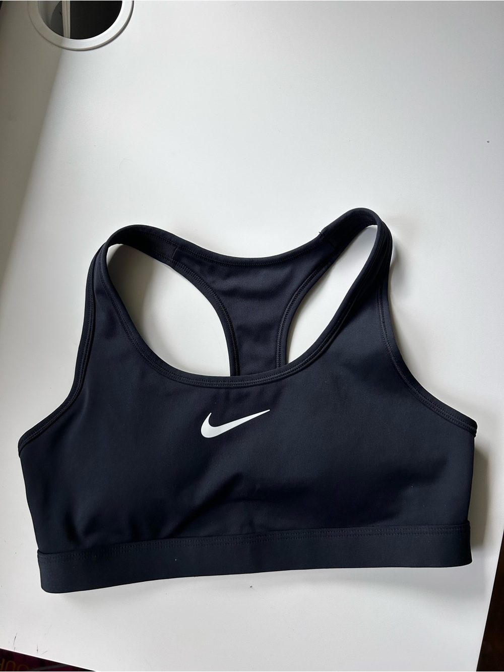Nike Black Racerback Sports Bra
